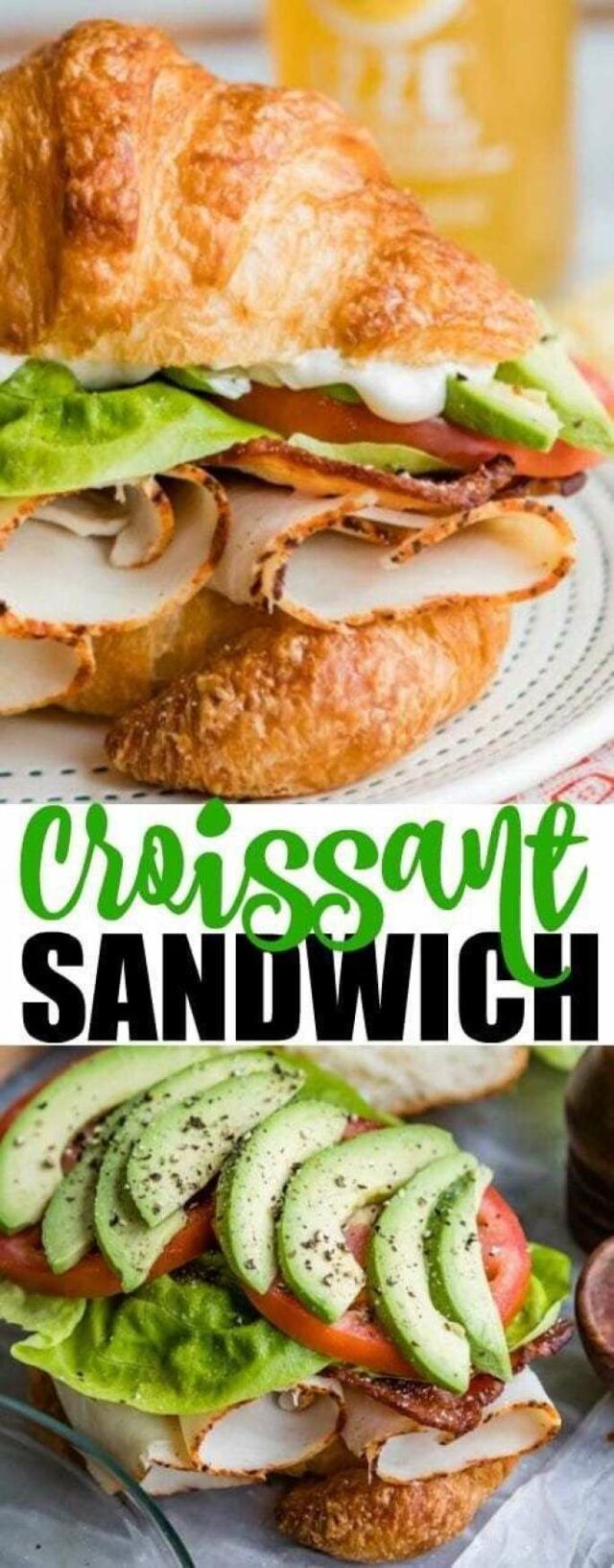 Best Croissant Sandwich Recipes (part 2)