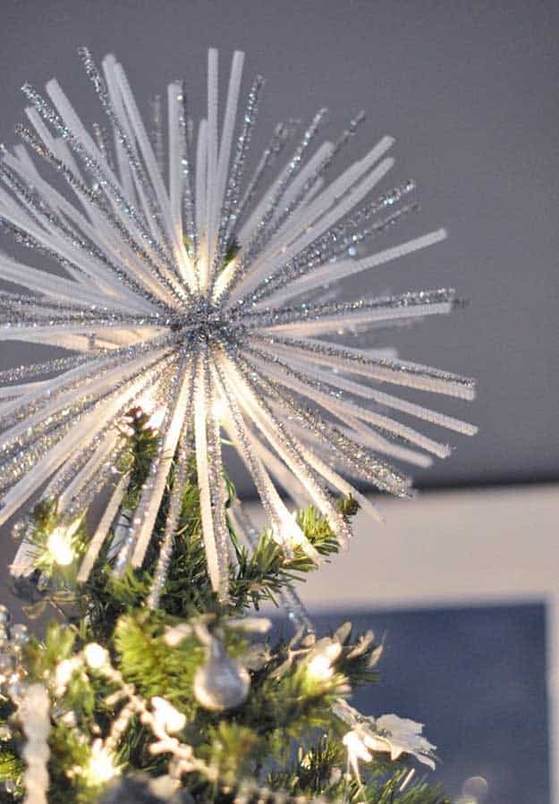 13 Spectacular DIY Christmas Tree Toppers You Can Make Yourself 