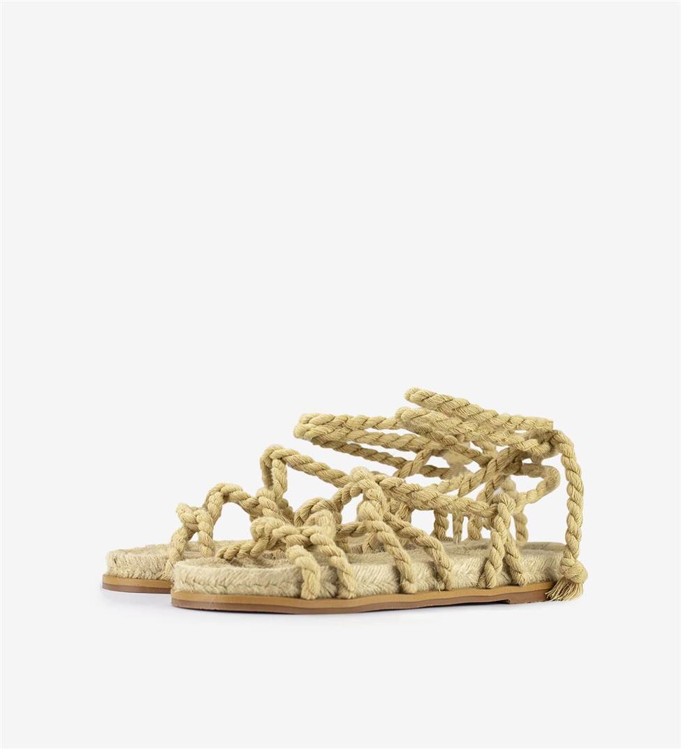 vegan rope sandals