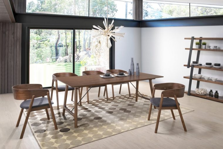 Create Impressive Dining With Modern Walnut Dining Table Sets - Walnut Dining Table Sets, walnut, table