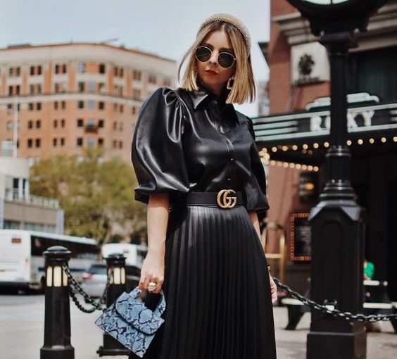 Unleash Your Inner Fashionista: Tips for Rocking a Leather Skirt with Confidence - style motivation, style, leather skirt outfits, leather skirt, fashion style, fashion