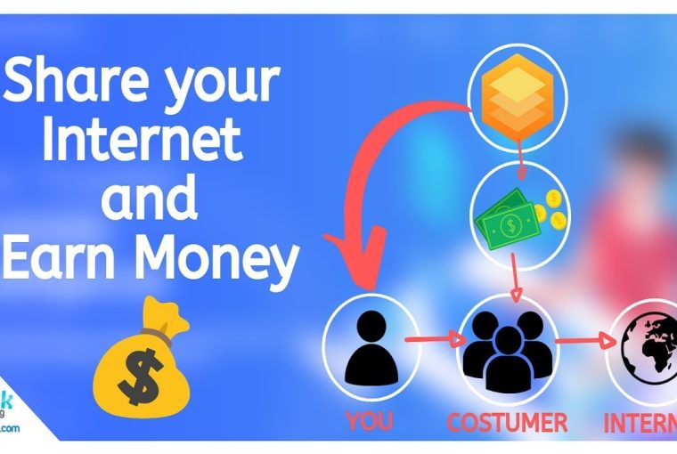 Make the Most of Your Internet by Sharing It for Money - money, internet, income