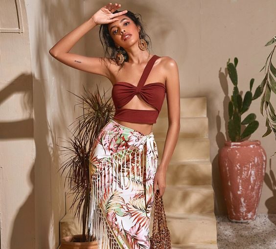 Stylish Wrap Skirts – This Summer's Skirt Model That is Always a Hit - wrap skirts, summer wrap skirts, style motivation, style, skirts, fashion style, fashion